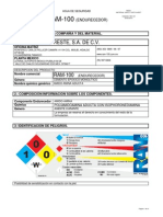 MSDS RAM-100 ENDURECEDOR