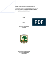 Analisis Pelaksanaan Kegiatan Simpan Pinjam Perempuan Di Desa Kecamatan Jujuhan Kabupaten Bungo Dalam Program Nasional Pemberdayaan Masyarakat PNPM Mandiri Pedesaan