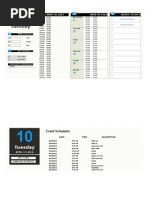 Daily Work Schedule1