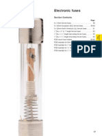 Electronic Fuses: Section Contents