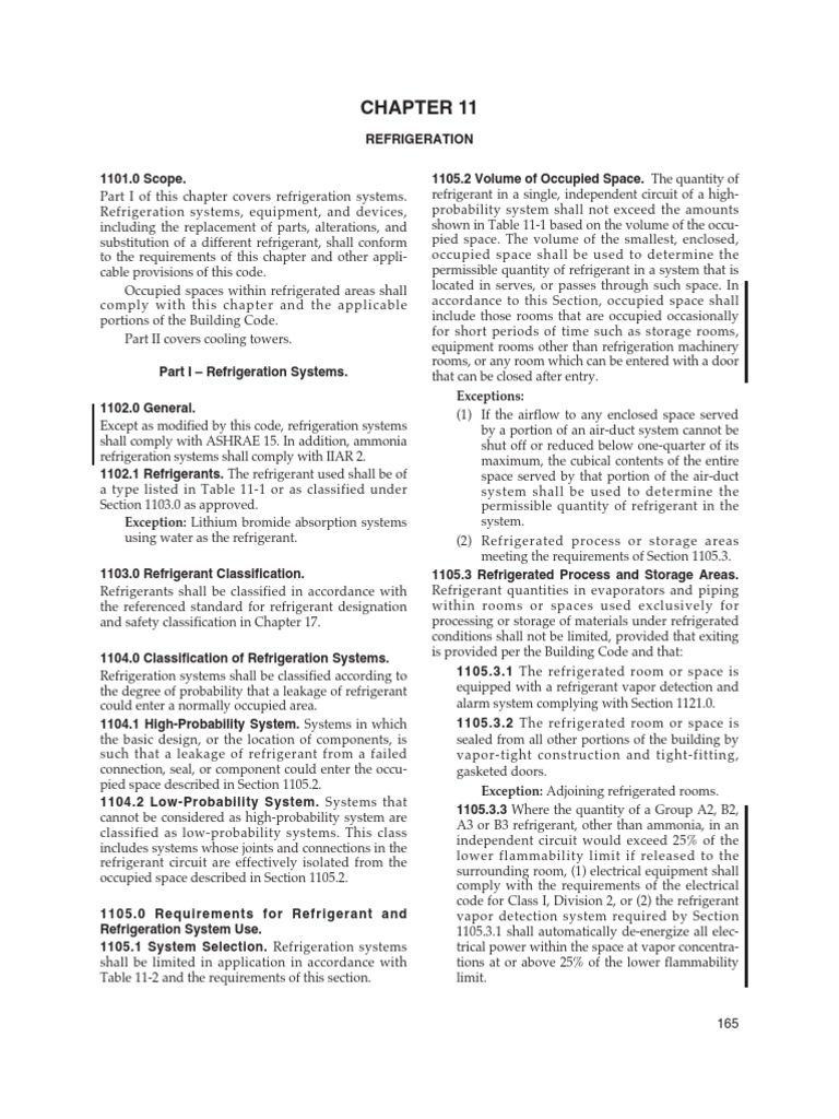 Refrigeration System Code Compliance | PDF | Pipe (Fluid Conveyance ...