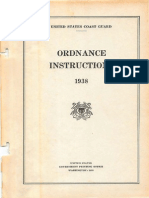 USCG Ordnance Instructions- Usa 1938