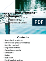 Level Measurement Techniques