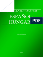 Diccionario Español - Húngaro