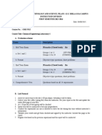 Exam Description 30 Marks (Closed Book) 1hr