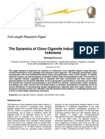 The Dynamics of Cigarete Industry - Mudrajad Kuncoro PDF