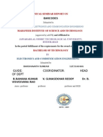 Technical Report on Barcodes