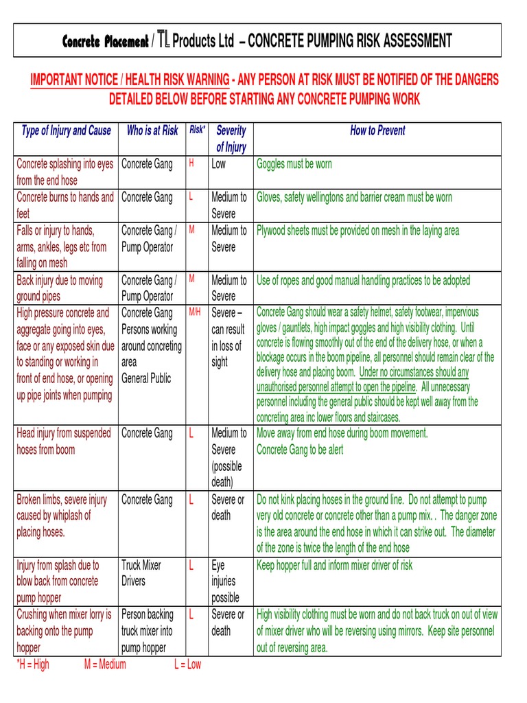 Concrete Pumping Risk Assessment (1)