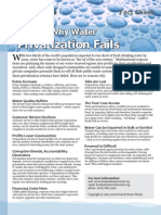 Download Top 10 Reasons Why Water Privatization Fails by Food and Water Watch SN27893404 doc pdf