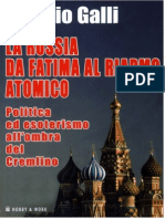 Giorgio Galli - La Russia Da Fatima Al Riarmo Atomico. Politica Ed Esoterismo All'ombra Del Cremlino