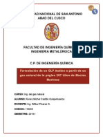 Formulación de GLP Andino