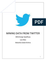 Data Mining Twitter From Indo