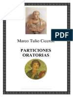 Marco Tulio Ciceron Particiones Oratorias