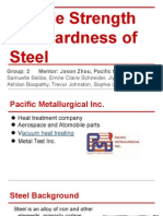 Steel Toughness and Hardness