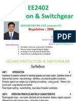 Protection and Switchgear 