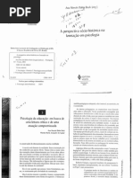 TEXTO 2 - A Prespectiva Sócio Histórica Na Formação Em Psicologia Bock e Aguiar