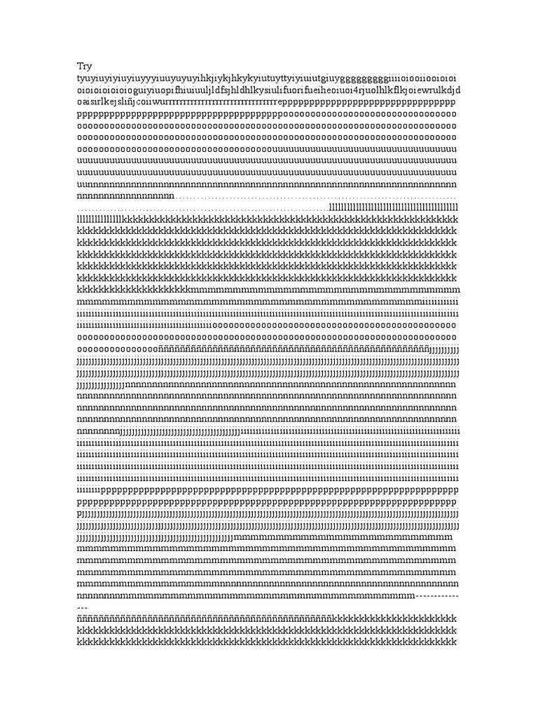Random Text Patterns | PDF