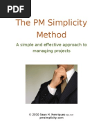 Download Project Management Simplicity by seanhenriques SN27897513 doc pdf