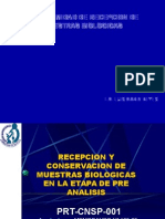 Prt-cnsp-001 (001) Recepcion y Conservacion de Muestras Biologicas Conformidad