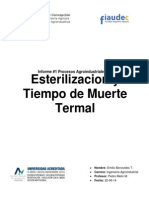 Esterilizacion y Tiempo de Muerte Termal