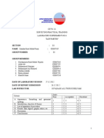 Tachymetry Lab Experiment