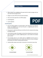 p5 Notes Flood Fill Algorithm For Polygon Filling