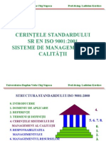 Cerintele Standardului Iso 9001.