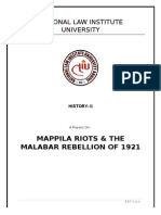 Mappila Riots & The Malabar Rebellion of 1921
