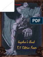 14570308 Gryphons Book of Feats d20 System