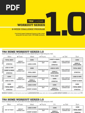 8 Week Gym Program Pdf