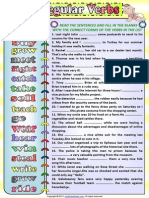 Irregular Verbs Simple Past Tense 1