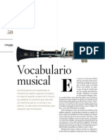 Vocabulario Musical