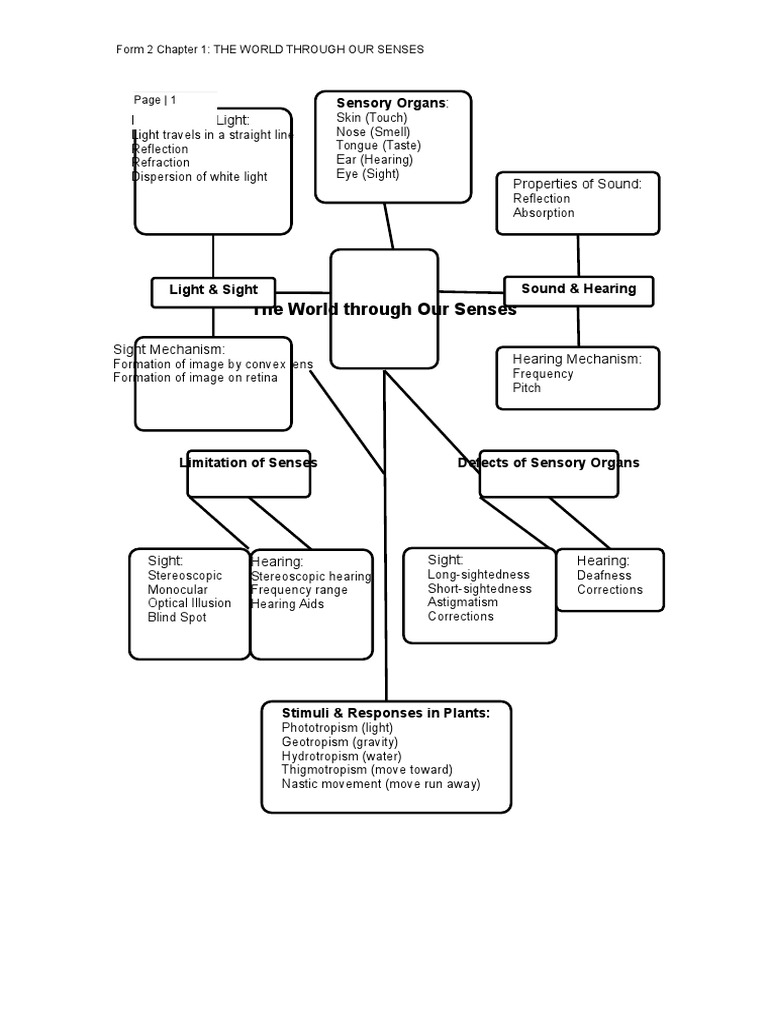 Form 2 science chapter 1 pdf eye senses