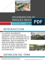 Regeneracion de Parques Industriales