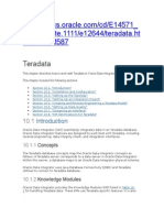 Teradata TTU