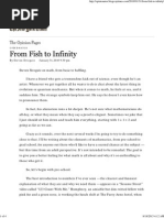 From Fish to Infinity - The New York Times