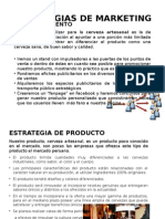 Estrategias de MarketESTRATEGIAS DE MARKETINGing