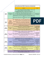 Cronograma de Lecturas y Sentencias DPC 2015-2