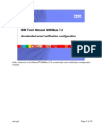 Ibm Tivoli Netcool Omnibus 7.2: Accelerated Event Notification Configuration