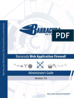 Barracuda Web App Firewall Administrator Guide PDF