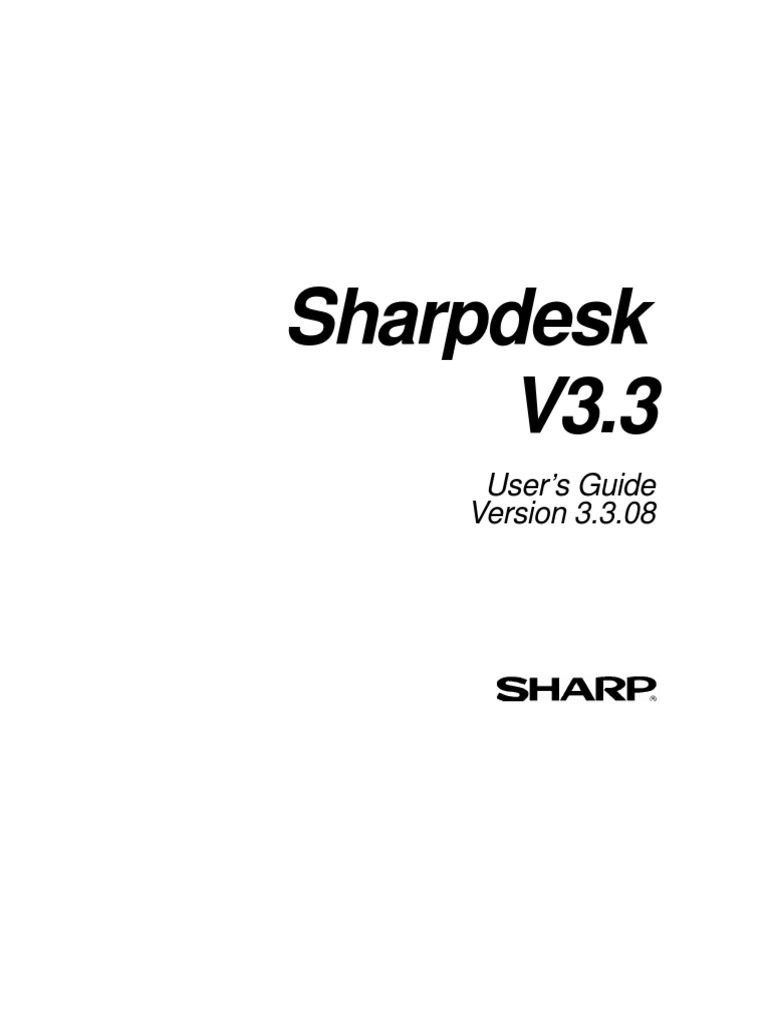 Sharpdesk For Windows 7