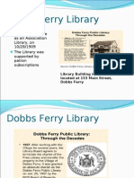 Dobbs Ferry Library Powerpoint