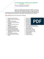 International Journal of Computer Science, Engineering and Applications (IJCSEA)