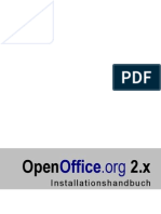 OpenOffice.org - Installationshandbuch