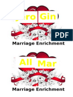 Jero Me Gin A: Marriage Enrichment Retreat 1