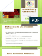 Sucesiones Aritmticas y Geomtricas