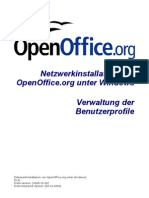 OpenOffice.org - Netzwerkinstallation unter Windows