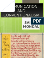 Communication and Conventionalism