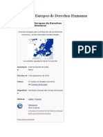 Convencion Europea Derechos Humanos