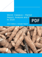 World: Cassava - Market Report. Analysis and Forecast To 2020